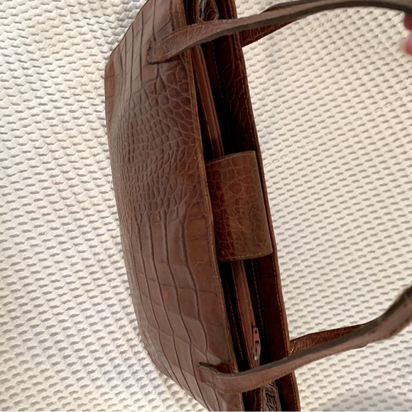 Vintage alligator bag. Made in Italy. - Picture 5 of 9